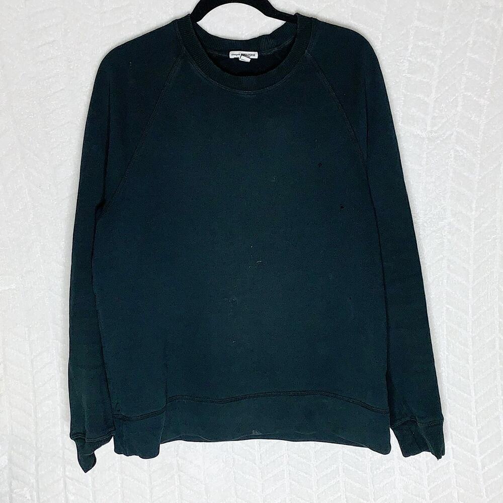 James Perse 100% Cotton Distressed Sweater - 1